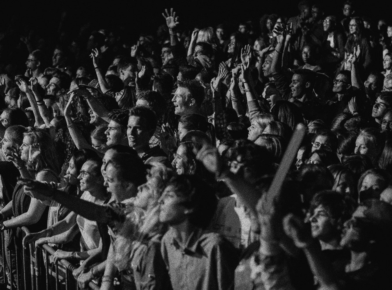 public during opening show