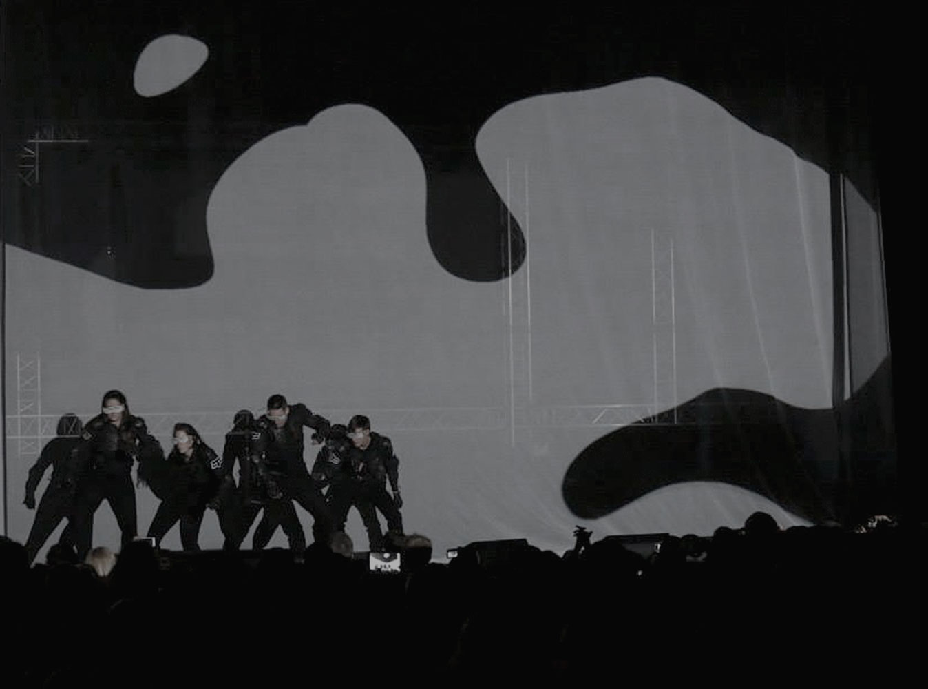 perfomer video mapping live