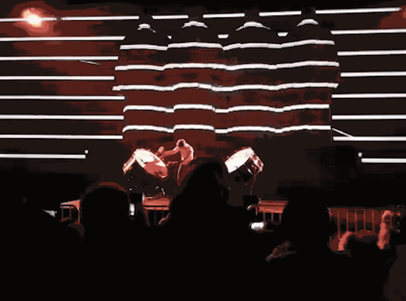 live video mapping show