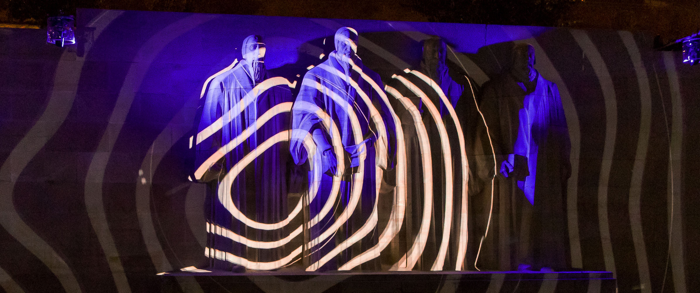 live video mapping show 2017