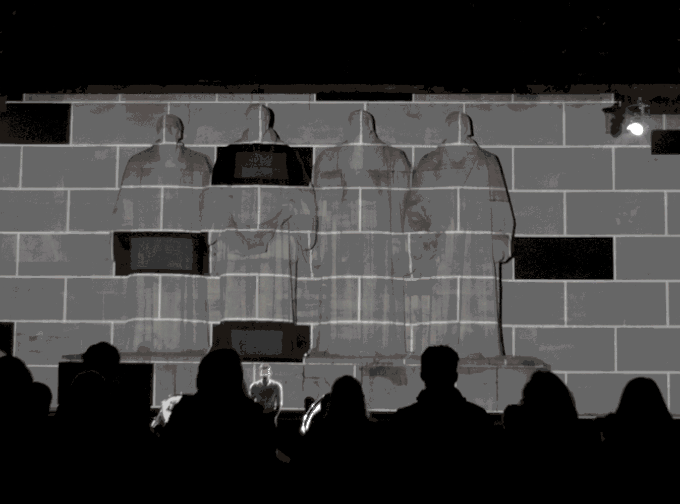 live video mapping show